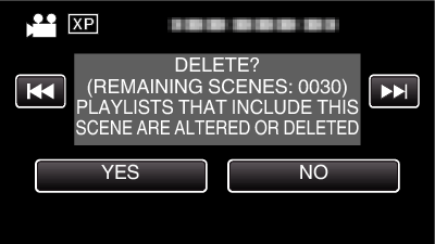 Delete Current.